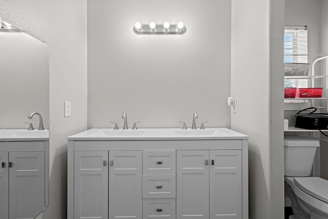 3329 Model Dr, Kountze, TX 77625 - full bath with double vanity and toilet