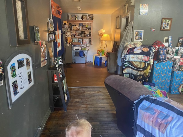 interior space with light wood-type flooring