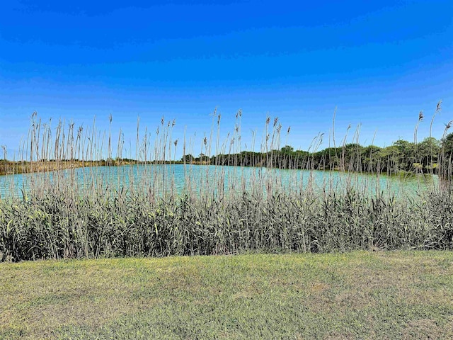 view of water feature