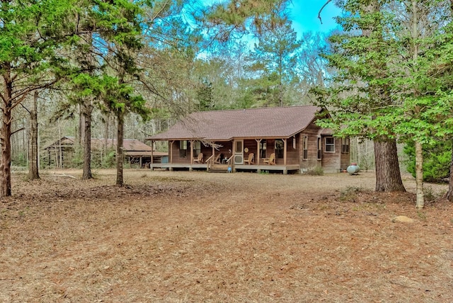 view of front of home featuring a porch