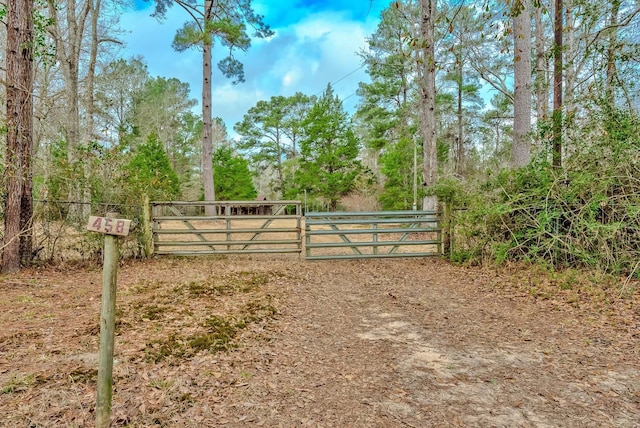 view of gate