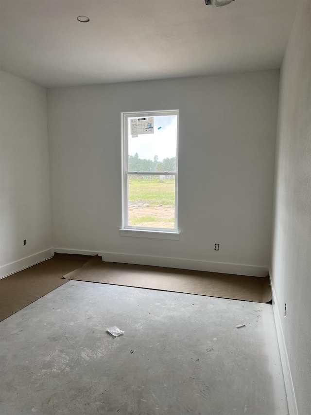 view of empty room