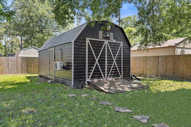 13370 Capital Dr, Bevil Oaks, TX 77713 - view of outbuilding featuring an outdoor structure and ac unit