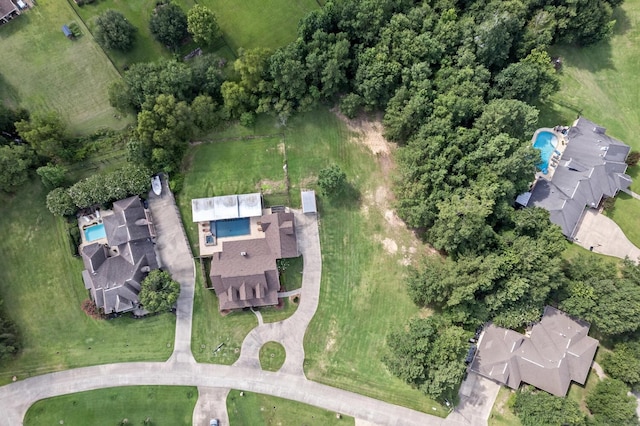5320 Manion Way, Lumberton, TX 77657 - aerial overview of property's location featuring a pool area