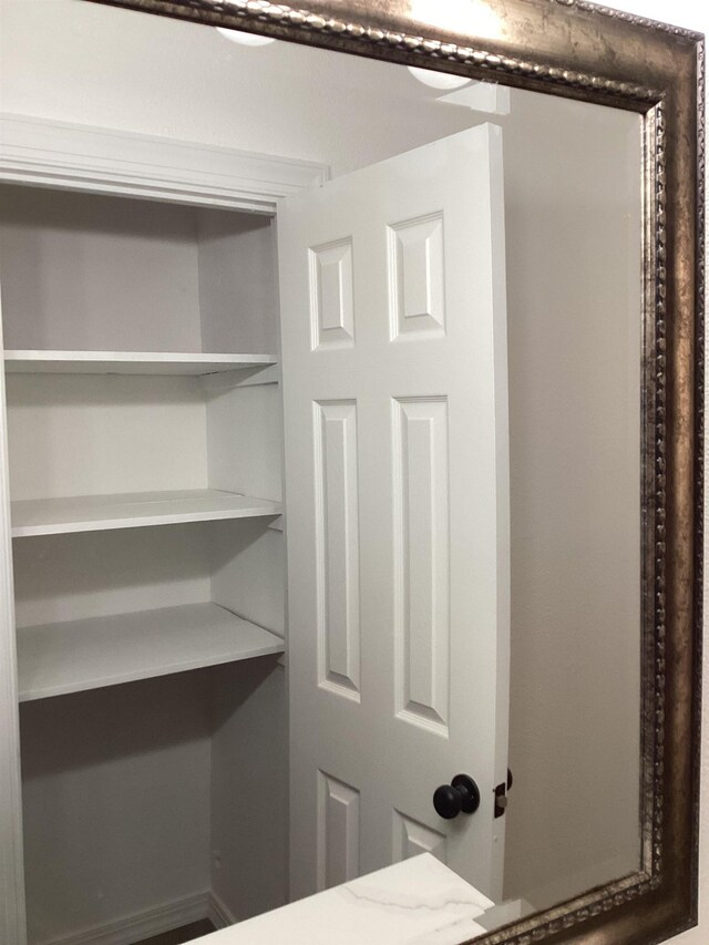 view of closet