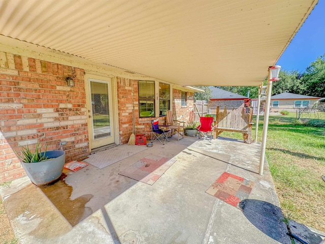 view of patio