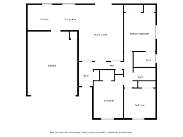 1663 Bluebonnet St, Vidor, TX 77662 - floor plan / room layout