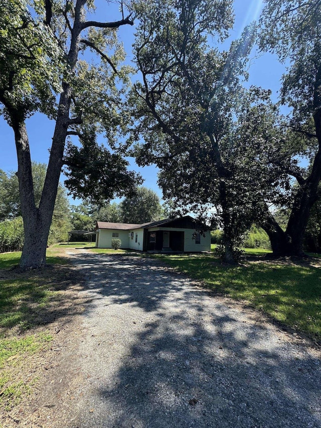 view of ranch-style house