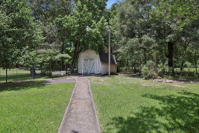 4711 Burns Cir, Orange, TX 77630 - view of yard