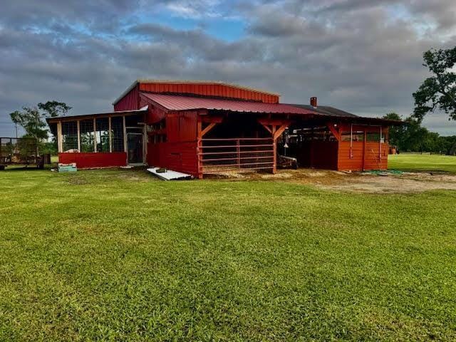 10994 Bessie Heights Rd, Orange, TX 77630 - view of stable