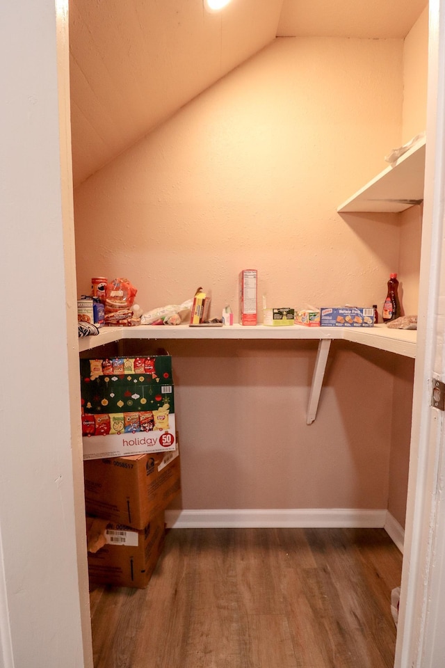 view of pantry