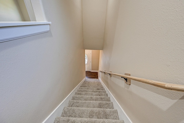 450 Jackson St, Beaumont, TX 77701 - stairs with baseboards
