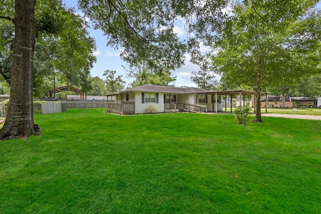8598 Cornell Dr, Lumberton, TX 77657 - view of yard