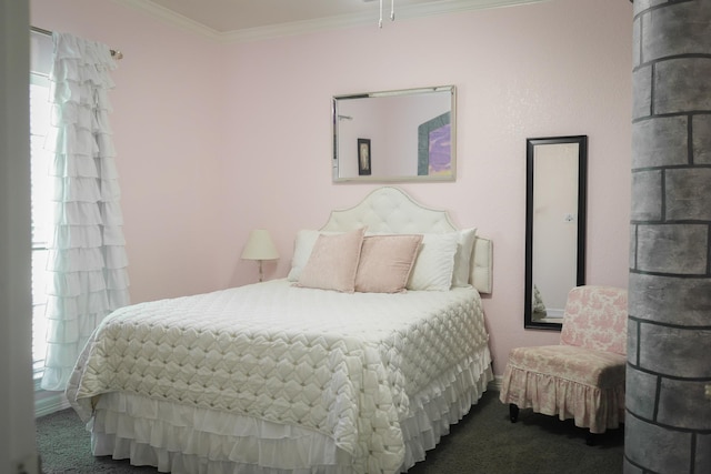 5200 N Fm 105, Vidor, TX 77662 - carpeted bedroom with multiple windows and crown molding