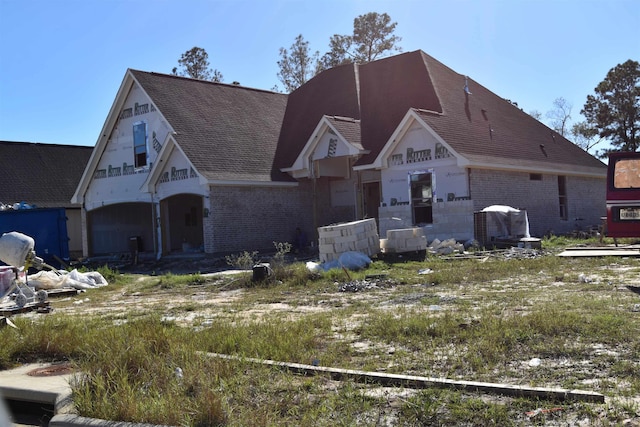 view of property under construction