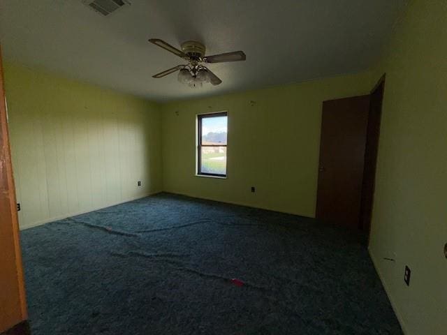 4390 Cartwright St, Beaumont, TX 77707 - carpeted empty room featuring ceiling fan