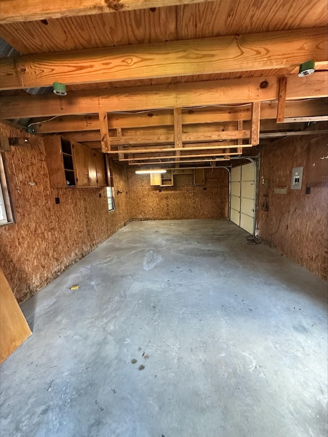 2316 Manley Cir, Orange, TX 77630 - garage featuring electric panel