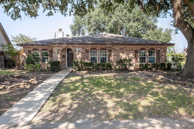 view of ranch-style home