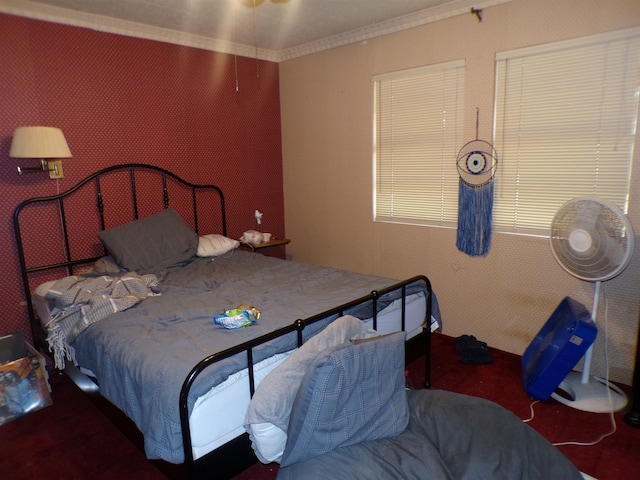 3100 Boyd Ave, Groves, TX 77619 - bedroom featuring ornamental molding