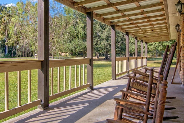 view of patio / terrace