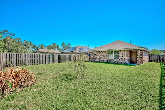 6640 Palace Dr, Lumberton, TX 77657 - view of yard with a fenced backyard