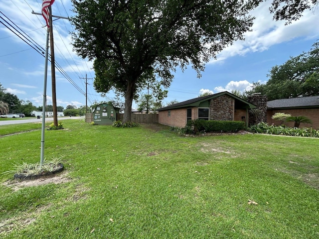 1009 Arthur St, Bridge City, TX 77611 - view of yard