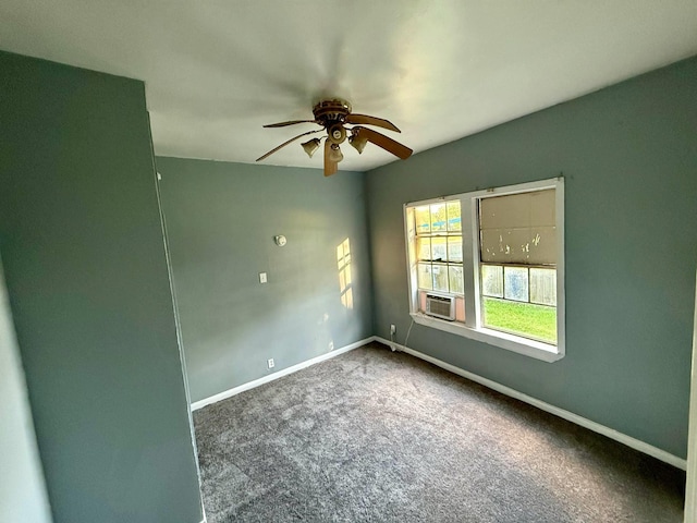 1235 13th St, Street, Port Arthur, TX 77640 - unfurnished room with ceiling fan, carpet, and baseboards