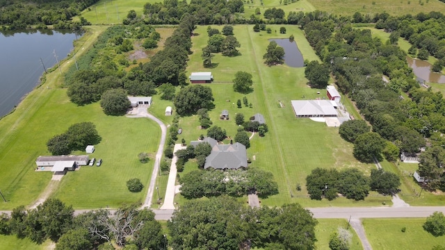 2460 W Norman Cir, Orange, TX 77630 - bird's eye view of a nearby body of water