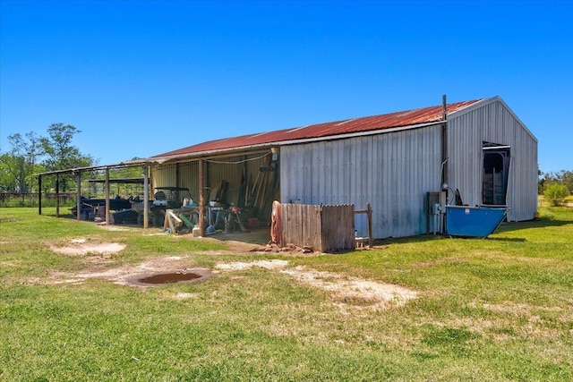 7230 W Fm 1004, Buna, TX 77612 - view of pole building with a yard