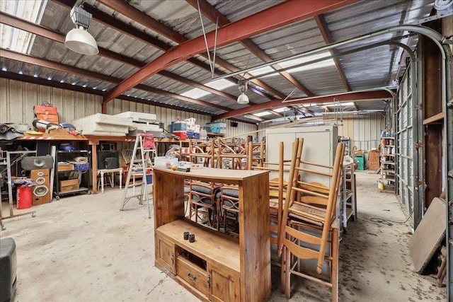 2432 Wespine Dr, Beaumont, TX 77707 - garage featuring a workshop area