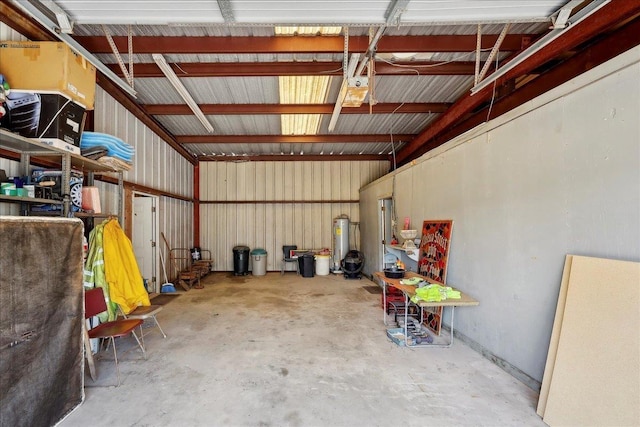 2432 Wespine Dr, Beaumont, TX 77707 - garage with water heater