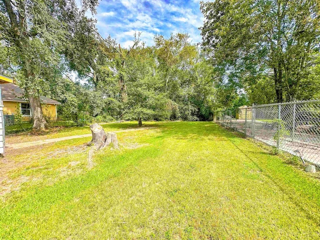 5070 Wilshire Dr, Beaumont, TX 77703 - view of yard