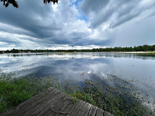 104 Hornbeam Dr, Village Mills, TX 77663 - dock area featuring a water view