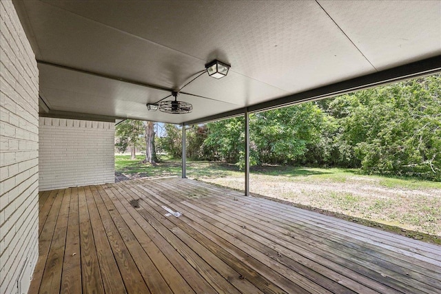 2024 International Ave, Orange, TX 77632 - wooden deck featuring a yard