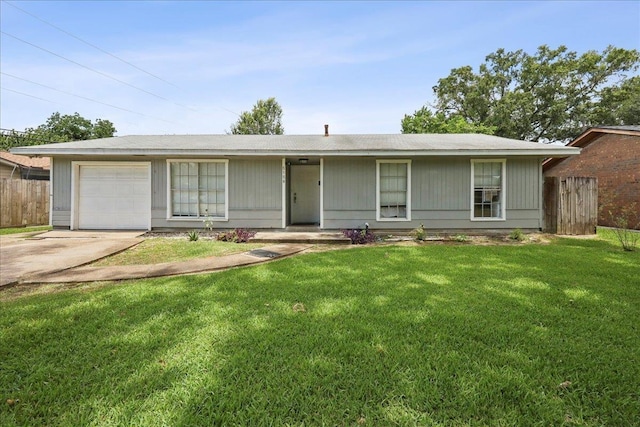 5150 Stardust Dr, Beaumont, TX 77706 - single story home with concrete driveway and an attached garage