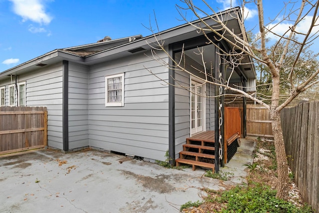 2695 Sandlin St, Beaumont, TX 77707 - view of home's exterior with a patio and a deck