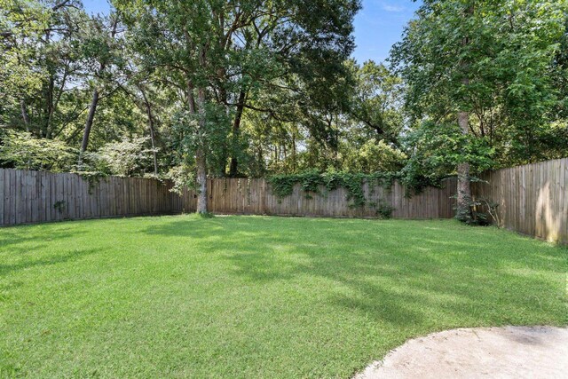 12945 Westchester Ln, Beaumont, TX 77713 - view of yard