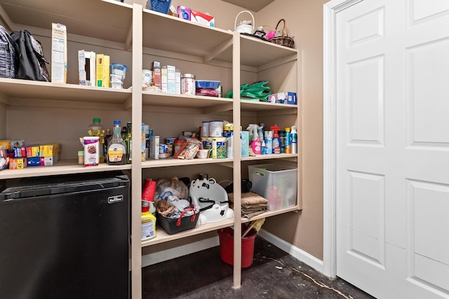 view of pantry