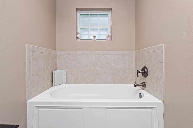 bathroom featuring a bathtub