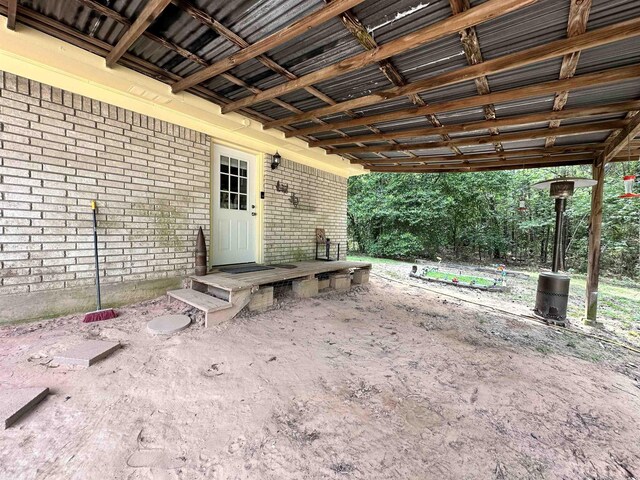 view of patio