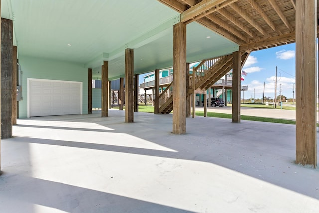 exterior space featuring covered porch