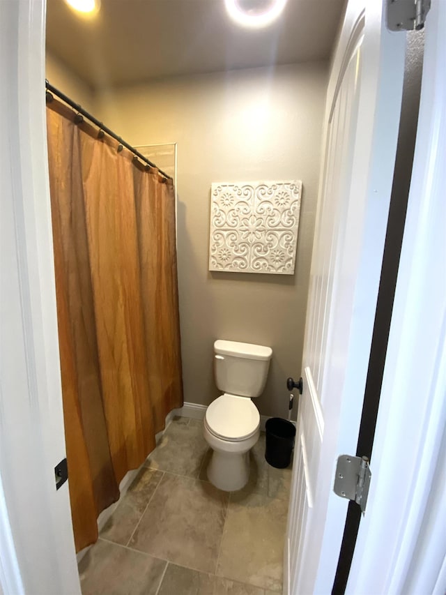 bathroom with toilet