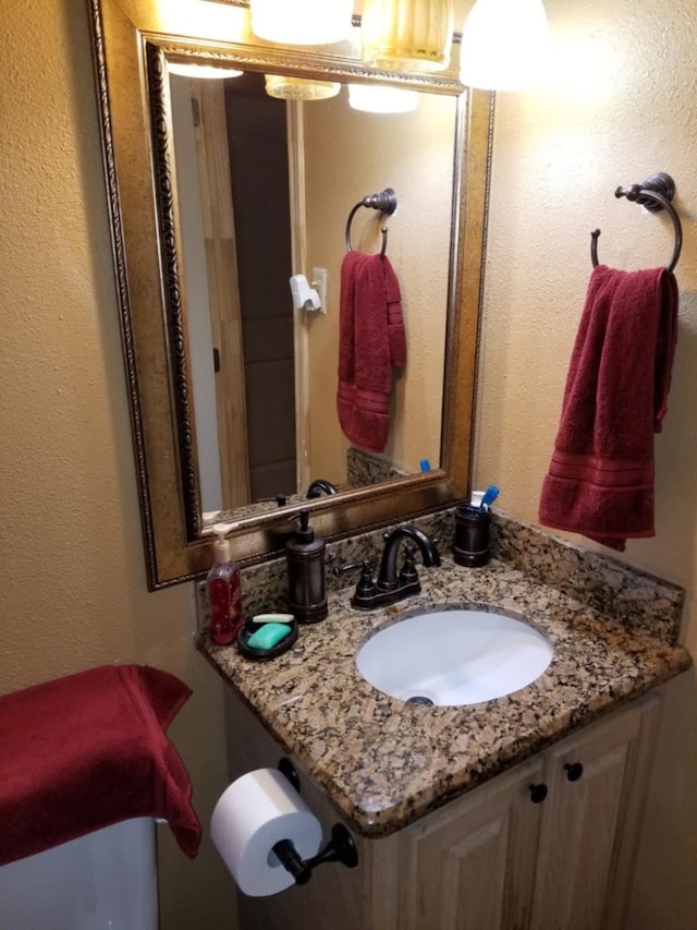 3215 Lancelot St, Orange, TX 77630 - bathroom featuring vanity