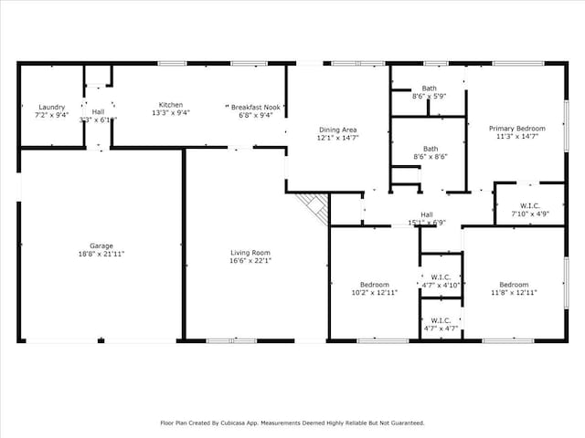 6250 Carnation Dr, Beaumont, TX 77706 - floor plan / room layout