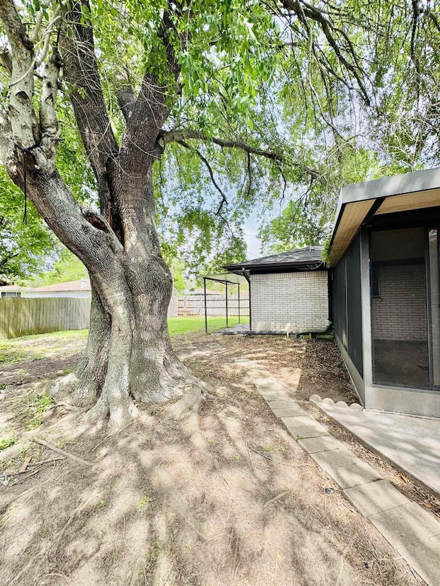6219 16th St, Port Arthur, TX 77642 - view of yard with fence