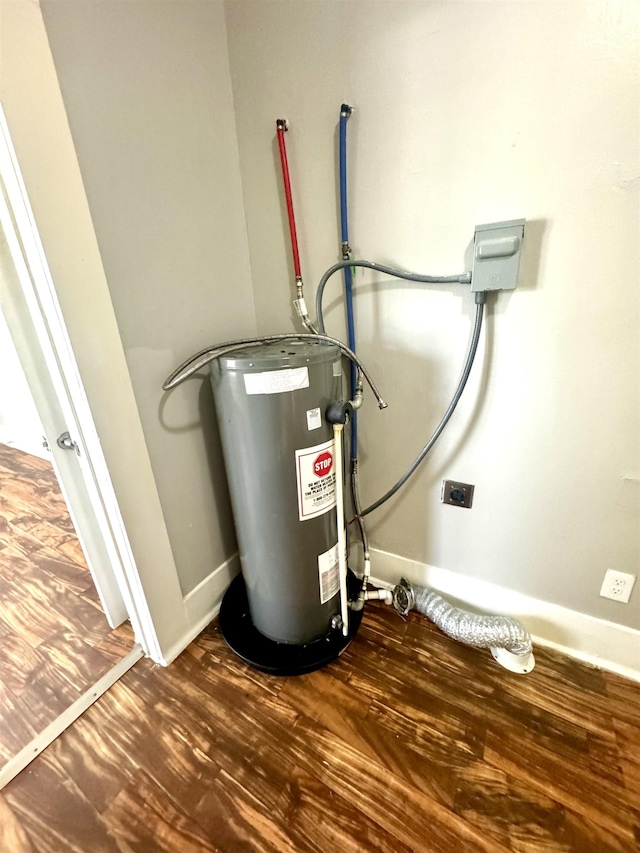 utilities featuring water heater