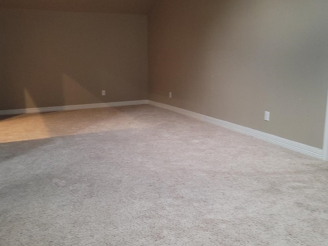 empty room with carpet floors