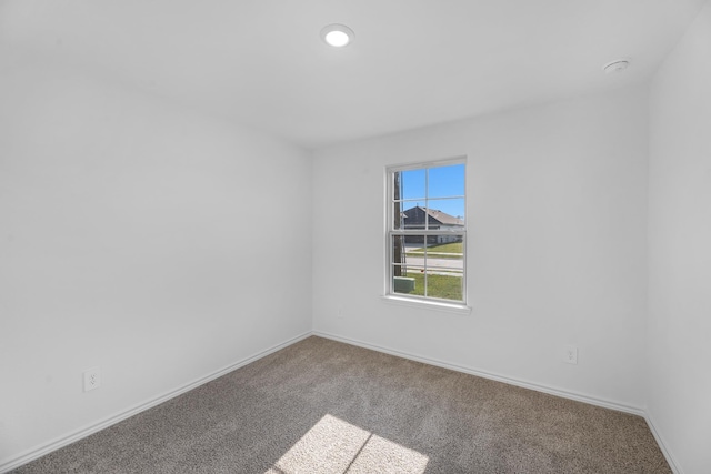 3390 Canvasback, Orange, TX 77632 - carpeted spare room featuring baseboards