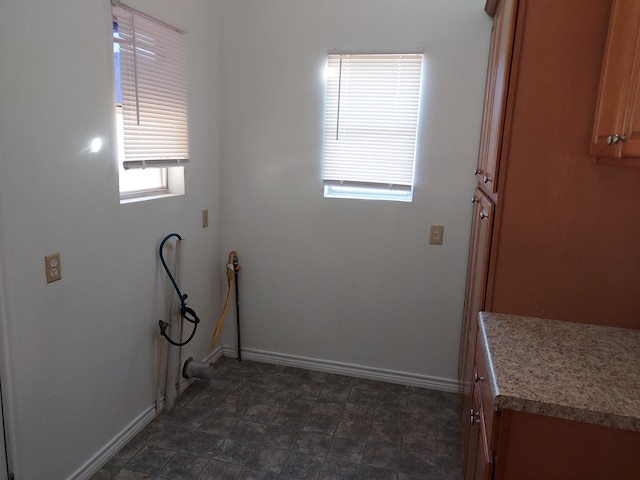 view of laundry area