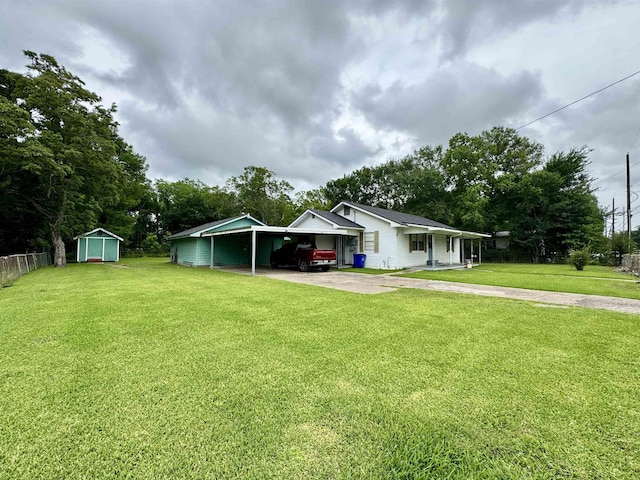 3704 Nightingale St, Orange, TX 77630 - view of front of house featuring driveway